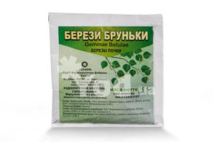 Березовые почки для похудения