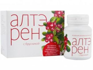 Брусника при солях в почках