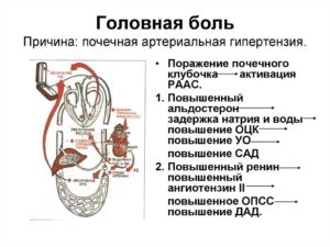 Давление при боли в почках