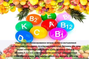 Какие витамины пить для почек