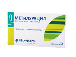 Метилурациловые свечи при цистите