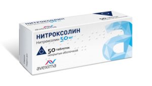 Нитроксолин мочегонное или нет