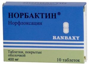 Норбактин при боли в почках