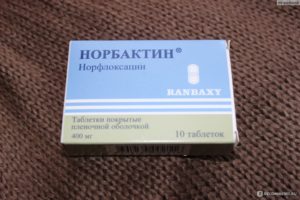 Норбактин при боли в почках