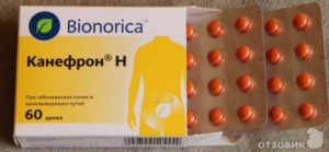 При почечной колике канефрон