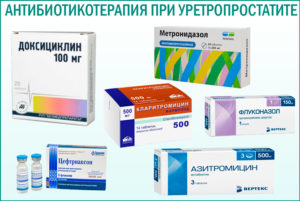Уретрит и цистит у мужчин лечение препараты